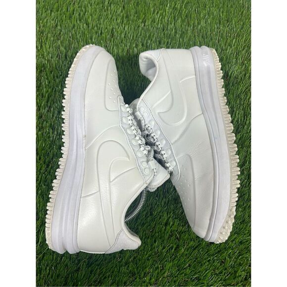 Size 8.5 - Nike Mens Lunar Force 1 Duckboot Low Winter White AA1124-100 RARE - Picture 7 of 9